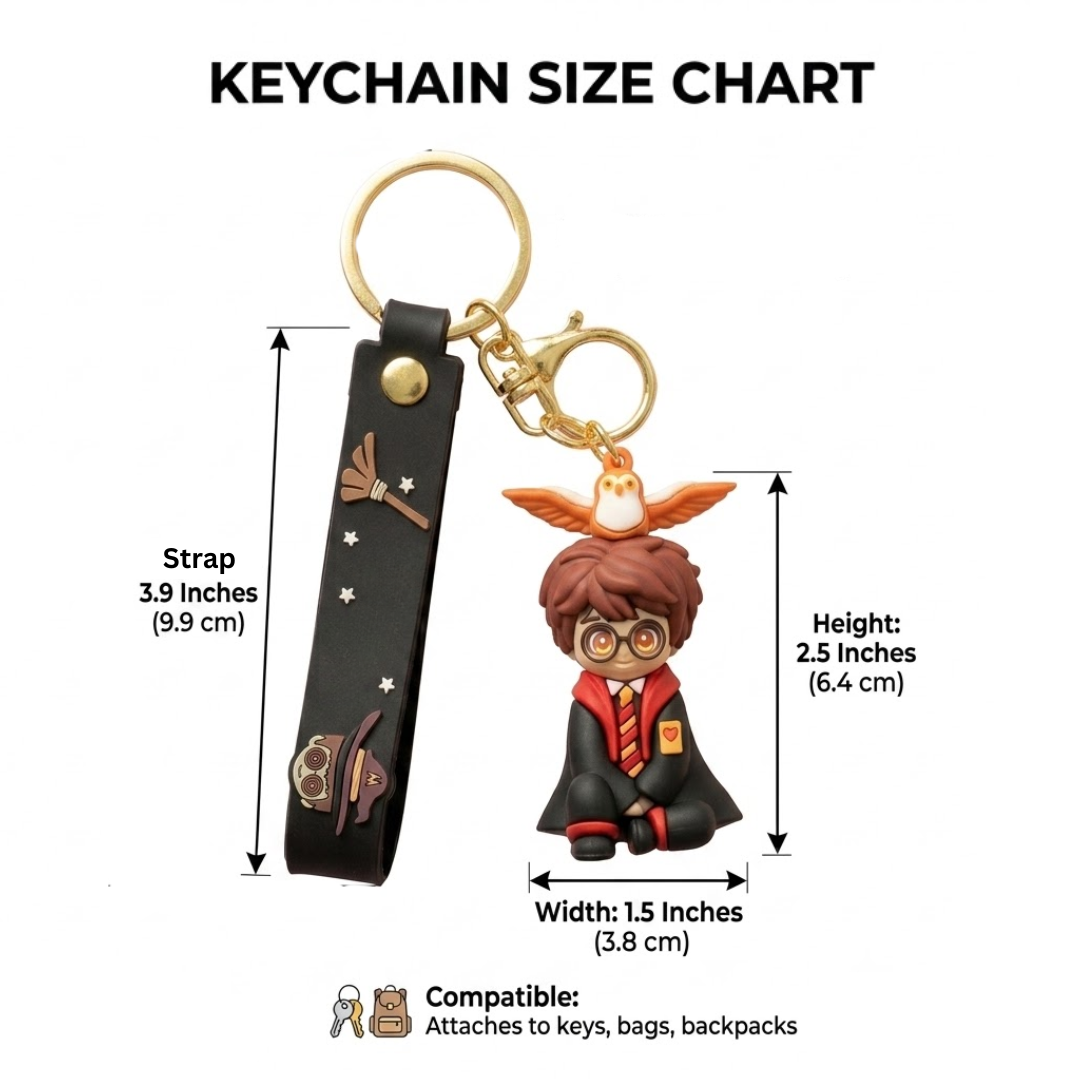 Harry Potter Key Chain & Bag Charms - 1PC