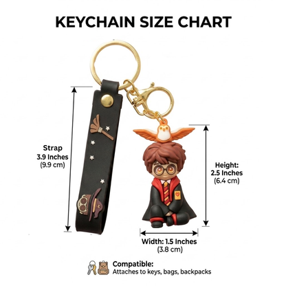 Harry Potter Key Chain & Bag Charms - 1PC