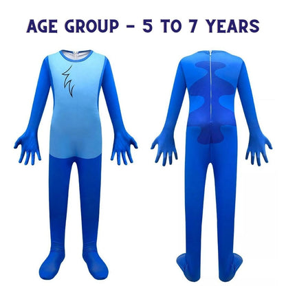 Stitch Costume with Mask - Medium - Age 5 to 7 Years