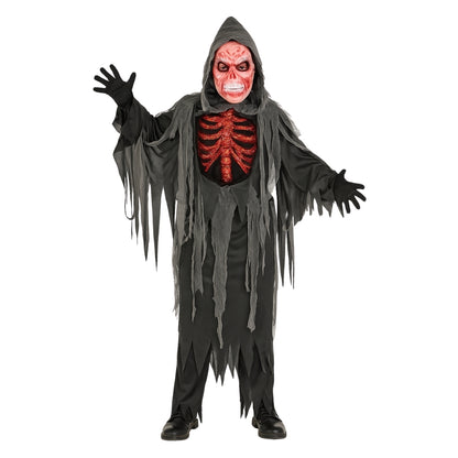 The Spooky Smoldering Reaper Horror Costume - Size S - Age 3 to 5 Years