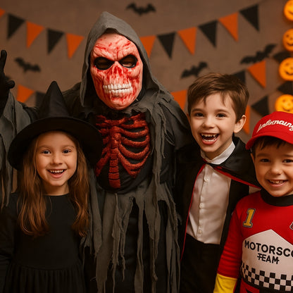 The Spooky Smoldering Reaper Horror Costume - Size S - Age 3 to 5 Years