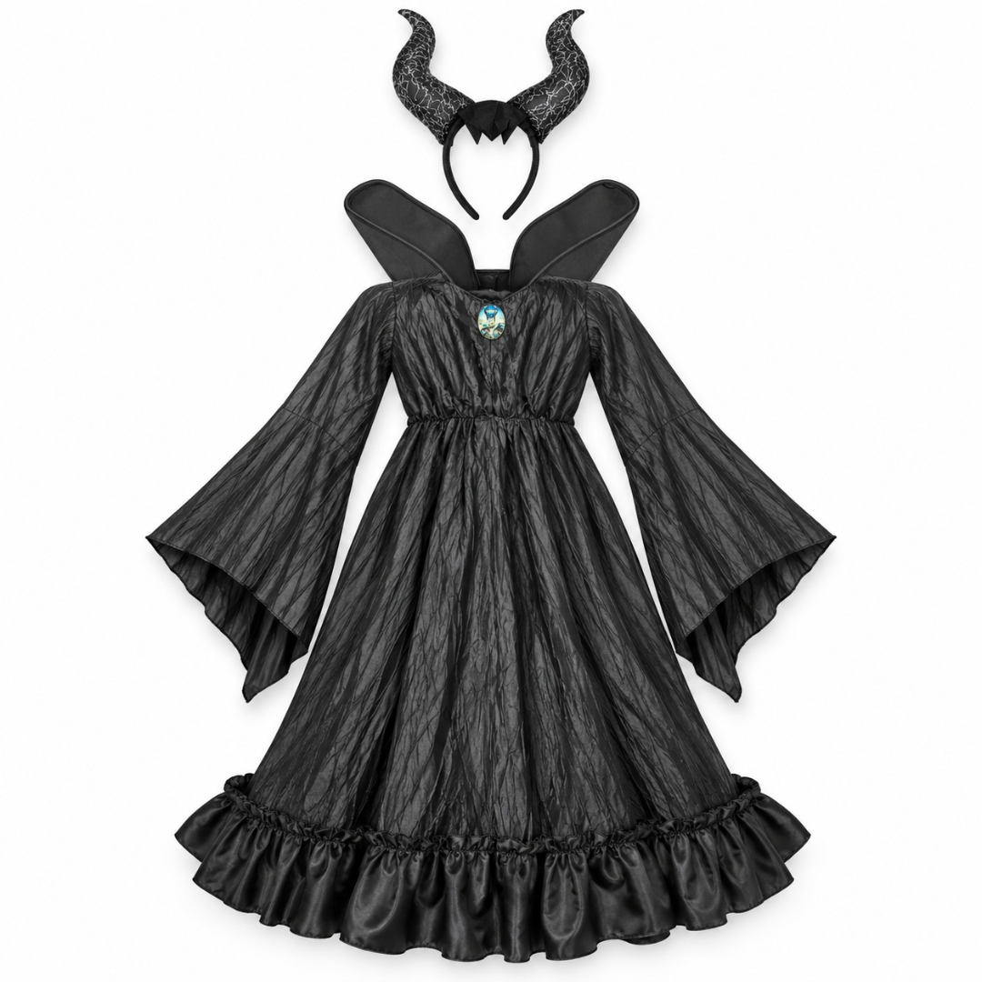 Maleficent Costume with Accessories - Size L