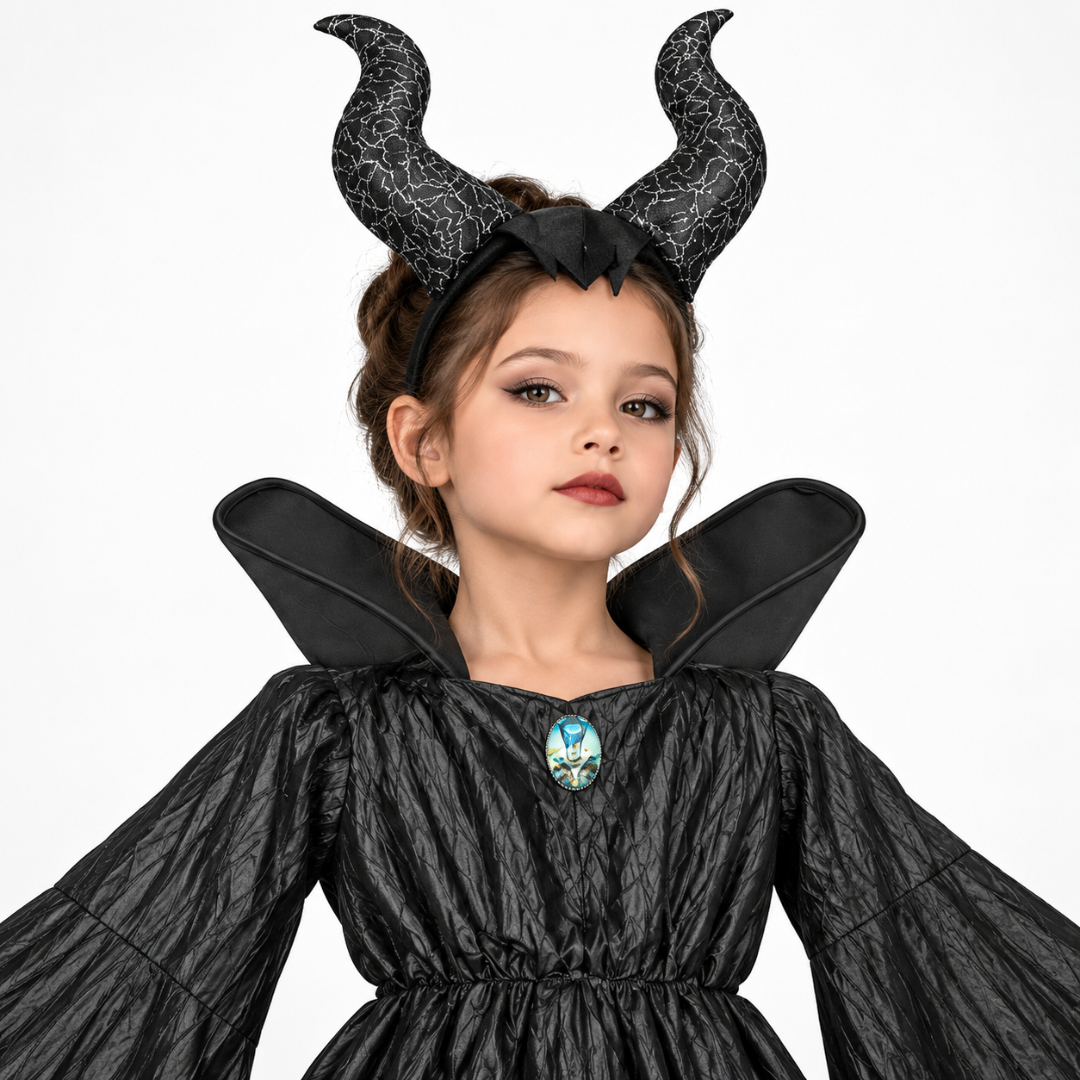Maleficent Costume with Accessories - Size L
