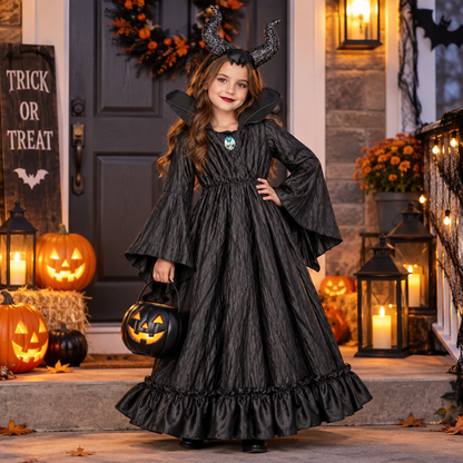 Maleficent Costume with Accessories - Size L