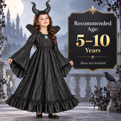 Maleficent Costume with Accessories - Size L