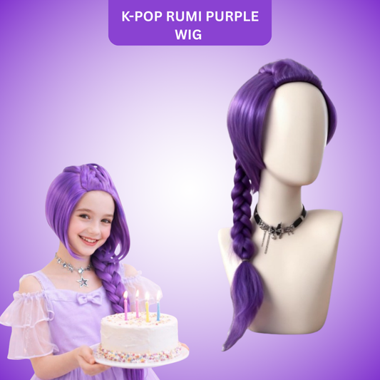 K-POP Rumi Purple Wig