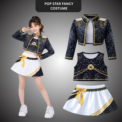 K-Pop Rumi Costume for Kids | Korean Pop Star Costume