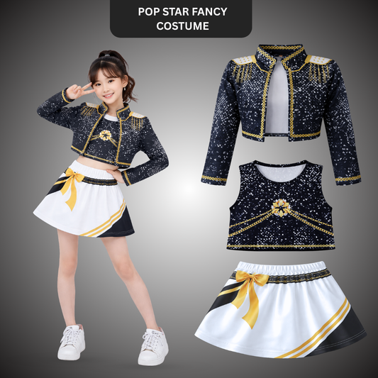 K-Pop Rumi Costume for Kids | Korean Pop Star Costume