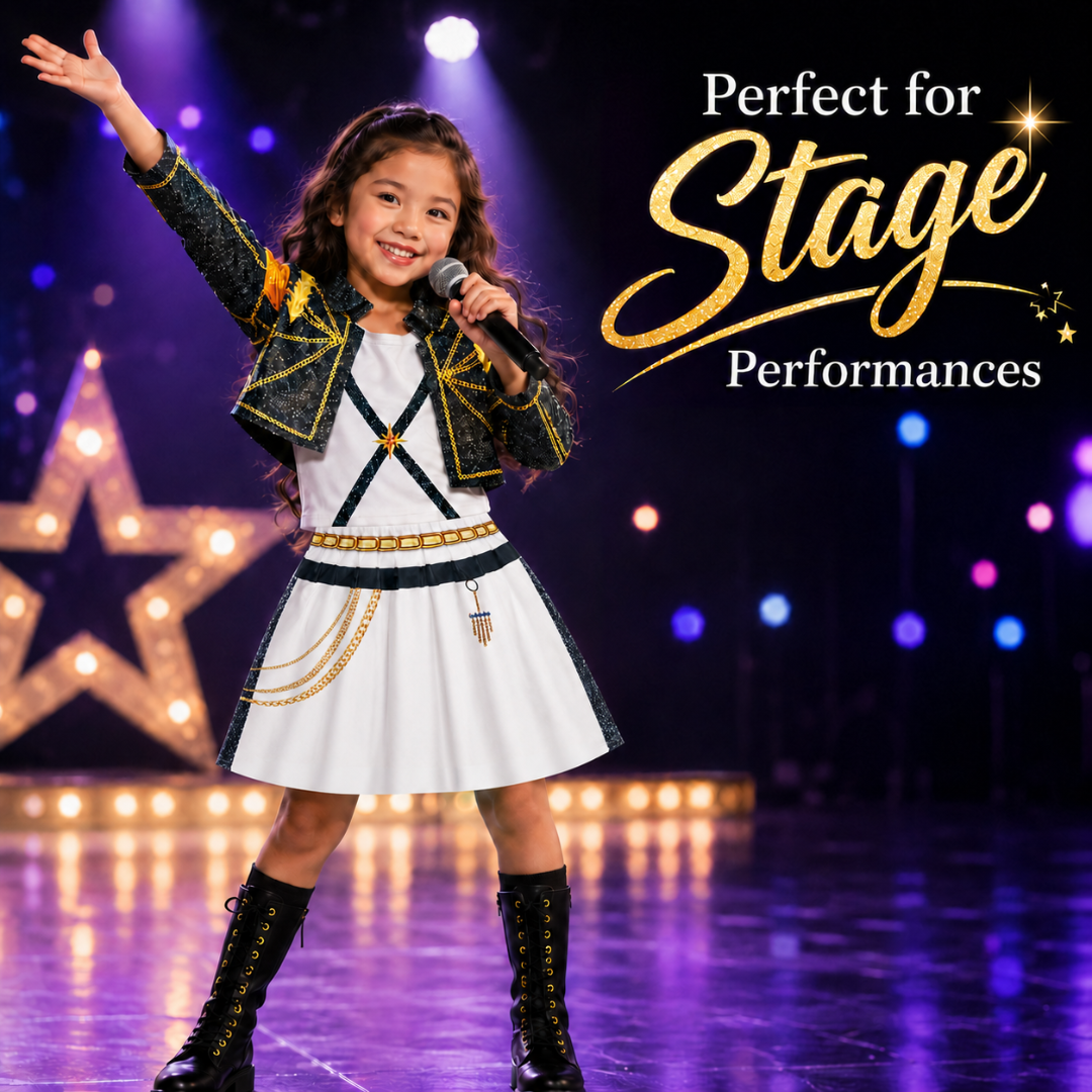 K-Pop Rumi Costume for Kids | Korean Pop Star Costume