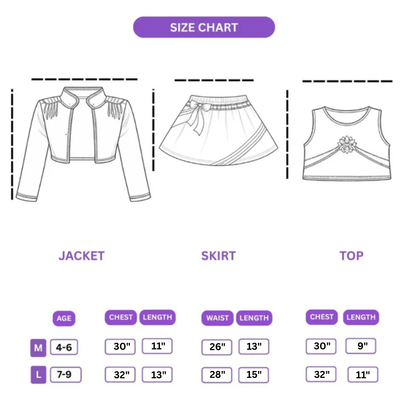 K-Pop Rumi Costume for Kids | Korean Pop Star Costume