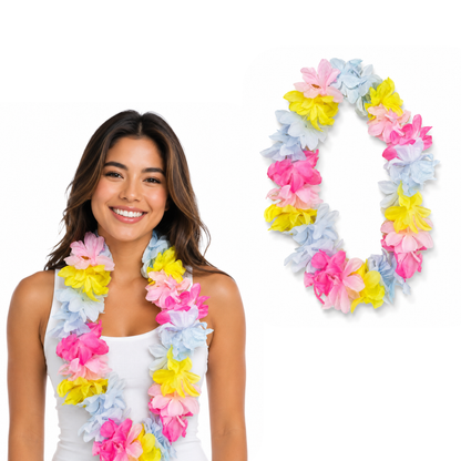 Colorful Petal Lei Garland