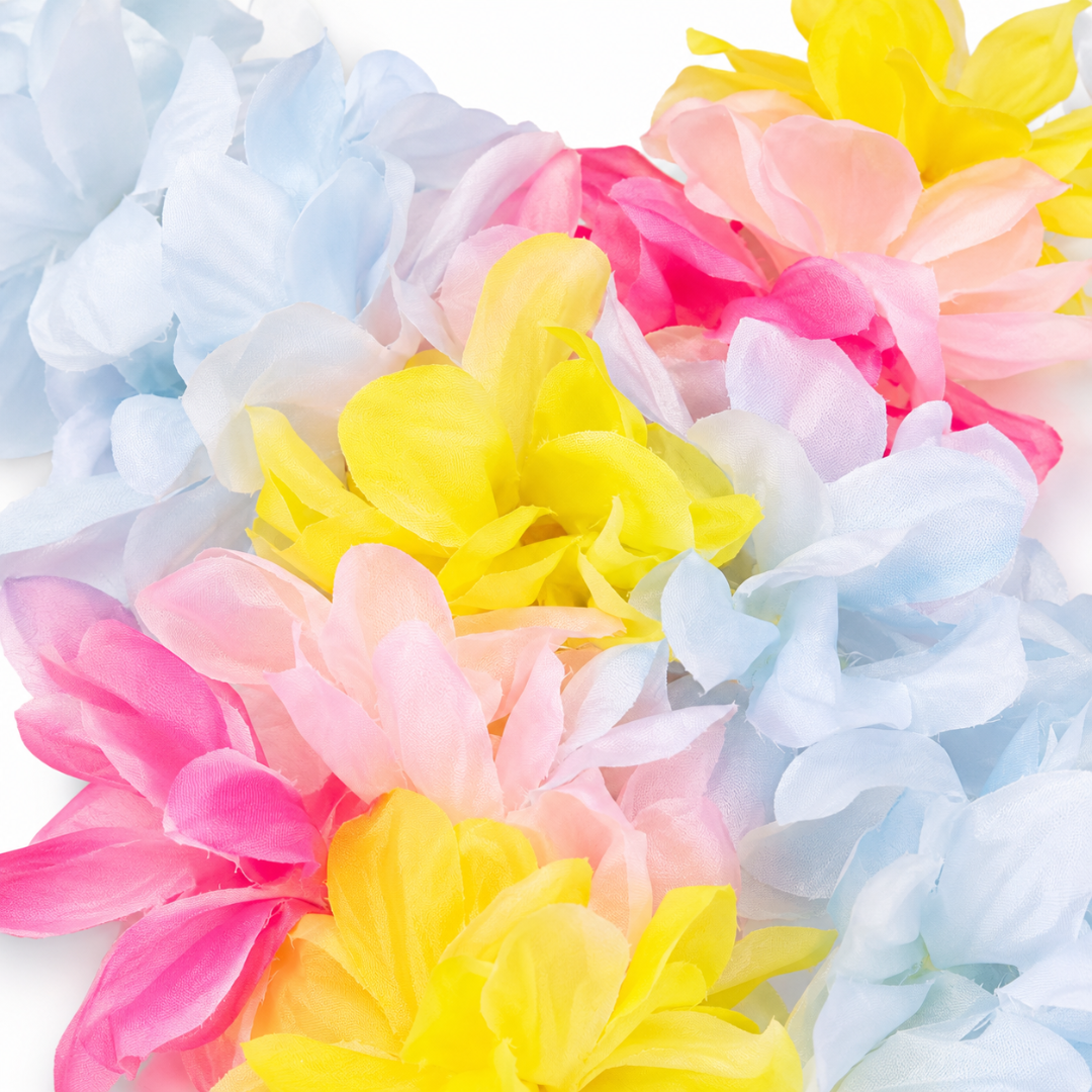 Colorful Petal Lei Garland