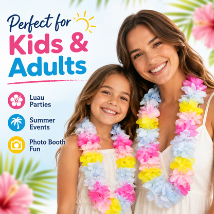 Colorful Petal Lei Garland