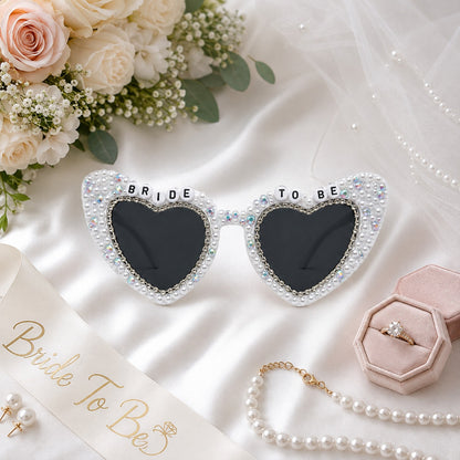Bride To Be White Party Shades