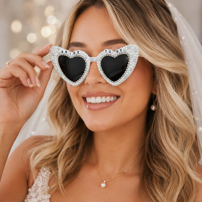 Bride To Be White Party Shades