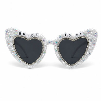 Bride To Be White Party Shades