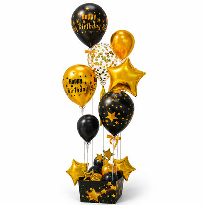 Bachelorette Balloon Bouquet Set with Ring Shape & Mr & Mrs Balloons | Bridal Shower Decoration | Helium Filled & Delivered Inflated