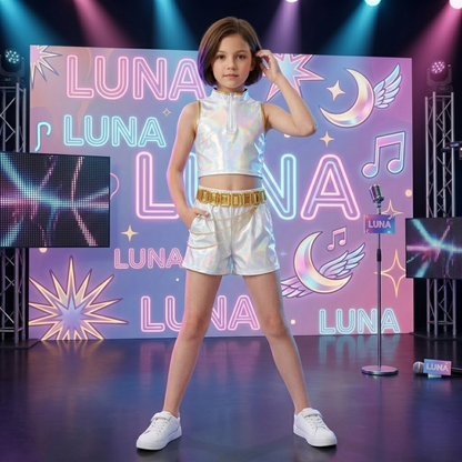 K-POP Huntrix Rumi Costume - Size M - Age 6 to 8