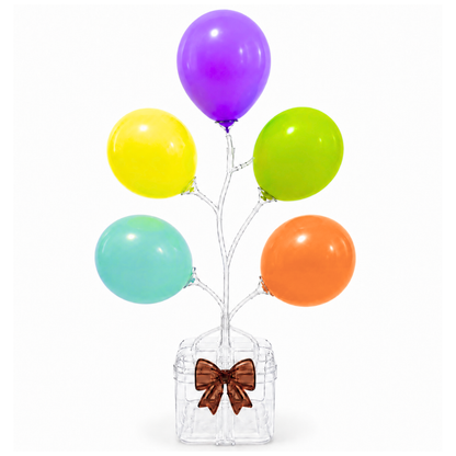 Balloon Centerpeice Transaprent Table Stand
