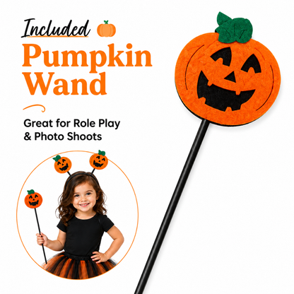 Pumpkin Tutu Dress 3PC Set