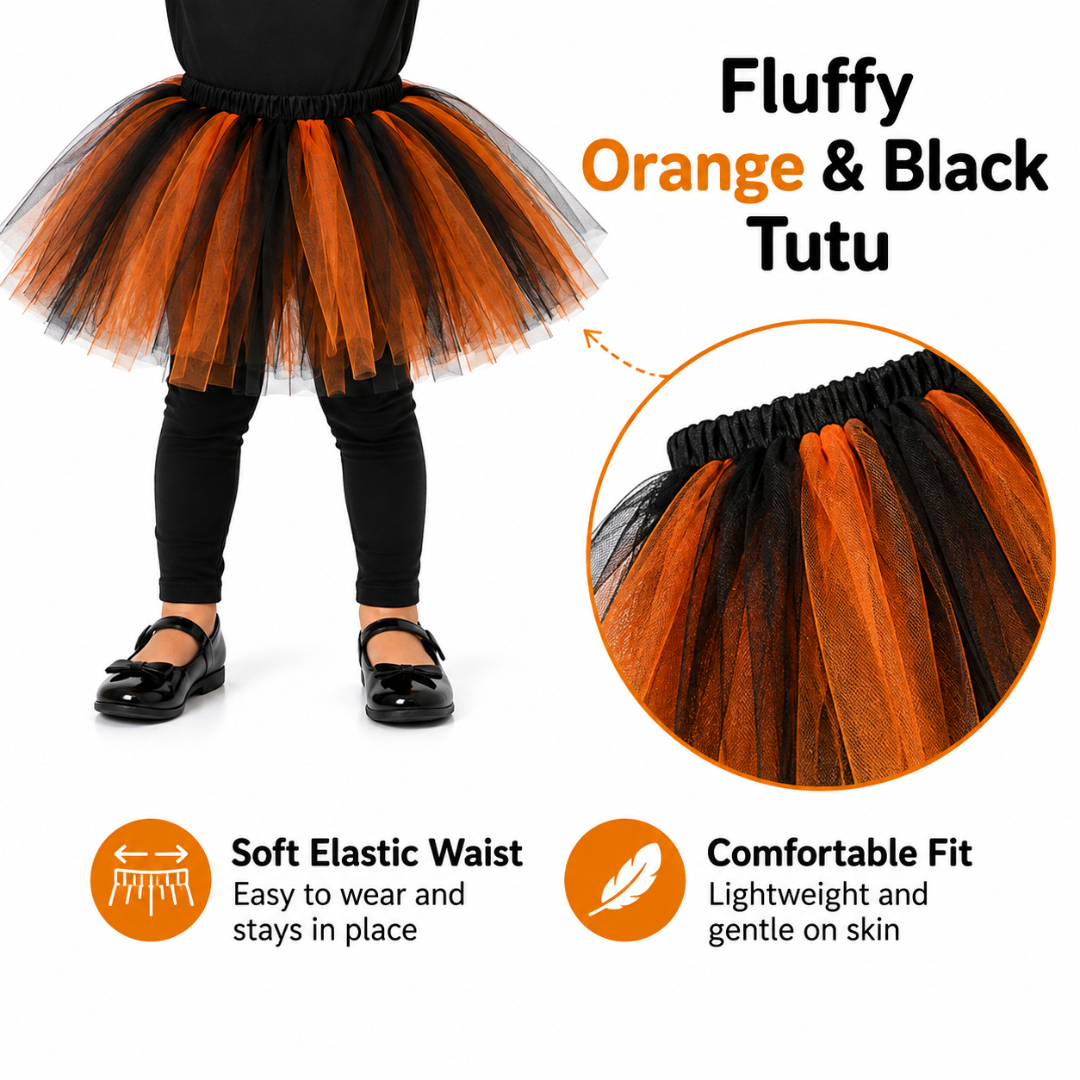 Pumpkin Tutu Dress 3PC Set