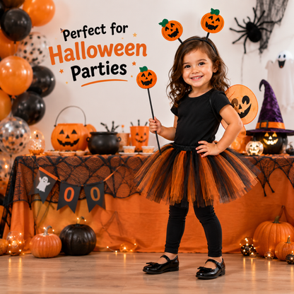 Pumpkin Tutu Dress 3PC Set