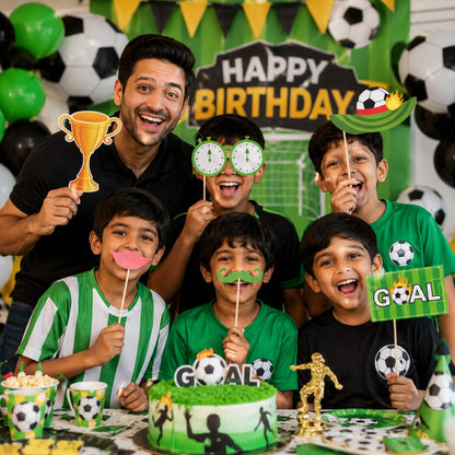 Soccer Theme Photo Props - 10PC