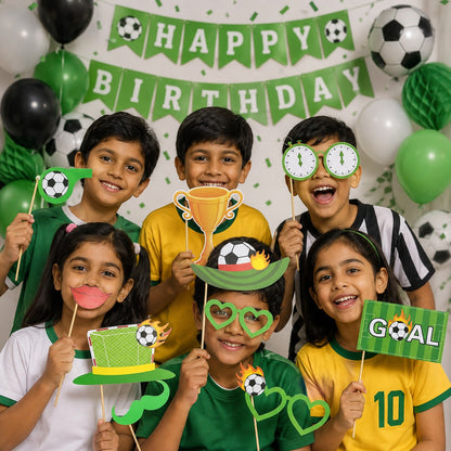 Soccer Theme Photo Props - 10PC