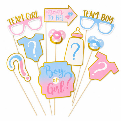Baby Shower Photo Props - 10PC