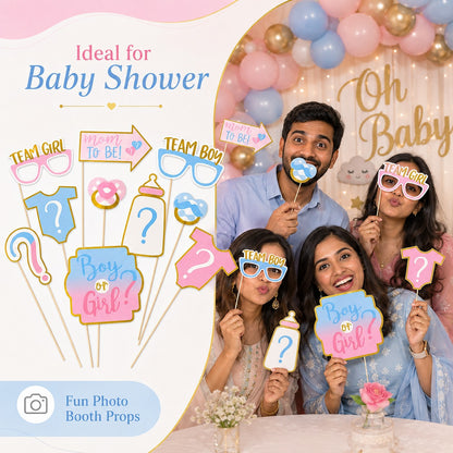 Baby Shower Photo Props - 10PC