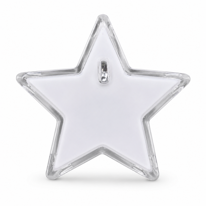 Customized LED Star Shaped Badges Blue/Green