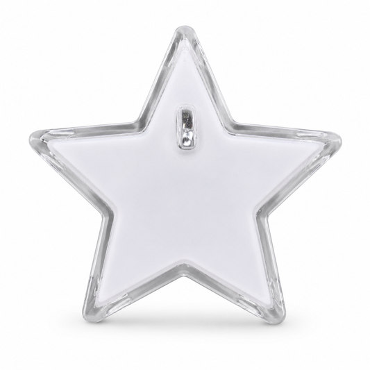 Customized LED Star Shaped Badges Blue/Green