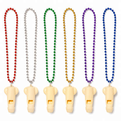 Pecker Whistle Necklace - 6PC