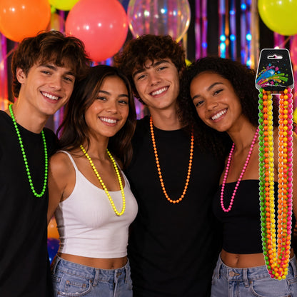 Neon Necklace - 4PC Set