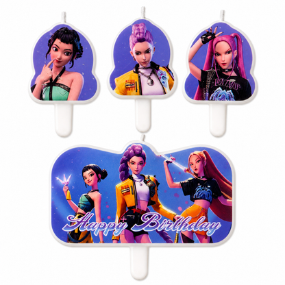 K-POP Candle - 4PC Set