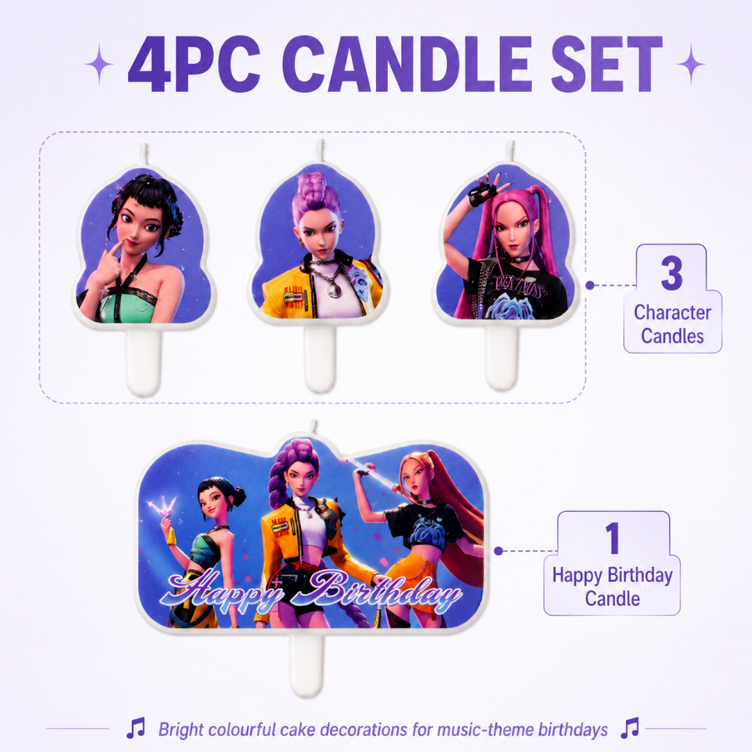 K-POP Candle - 4PC Set