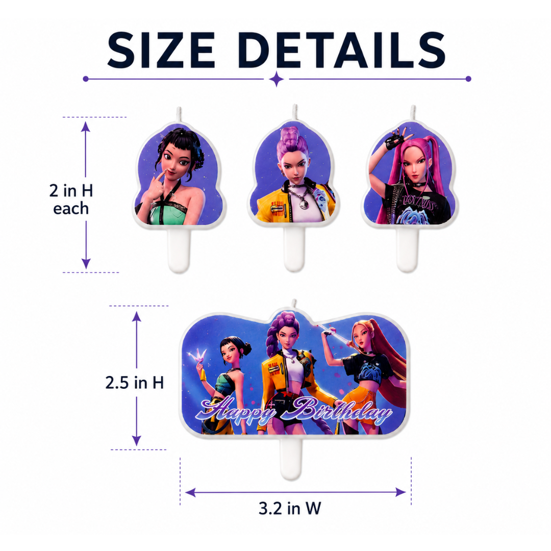 K-POP Candle - 4PC Set