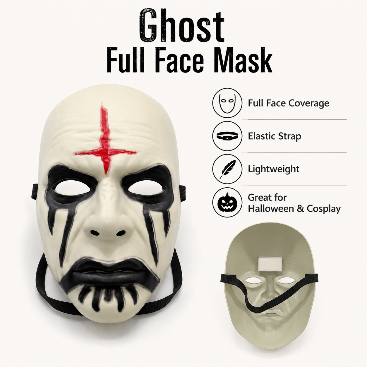 Purge Movie Ghost Mask for Adults