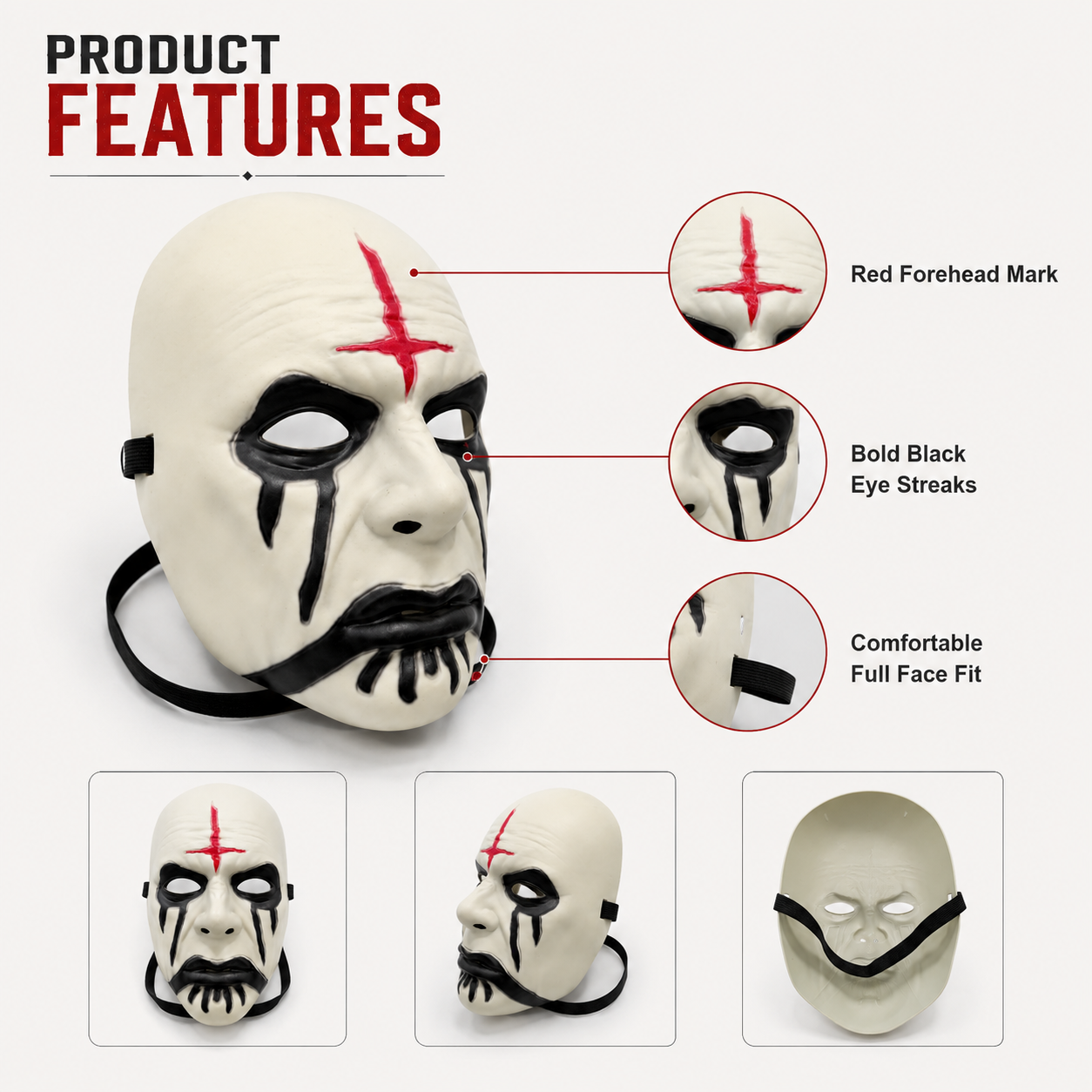 Purge Movie Ghost Mask for Adults