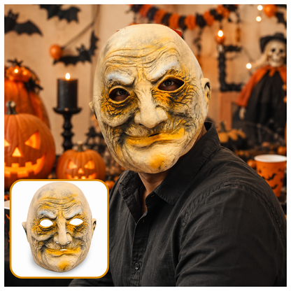 Bald Old Man Mask