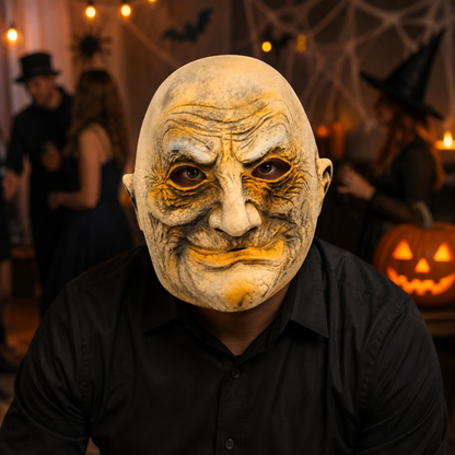 Bald Old Man Mask