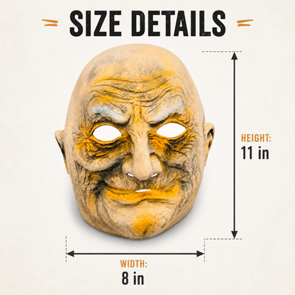 Bald Old Man Mask