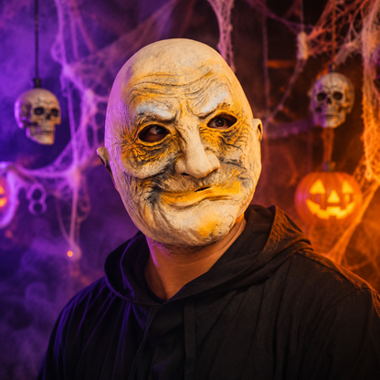 Bald Old Man Mask
