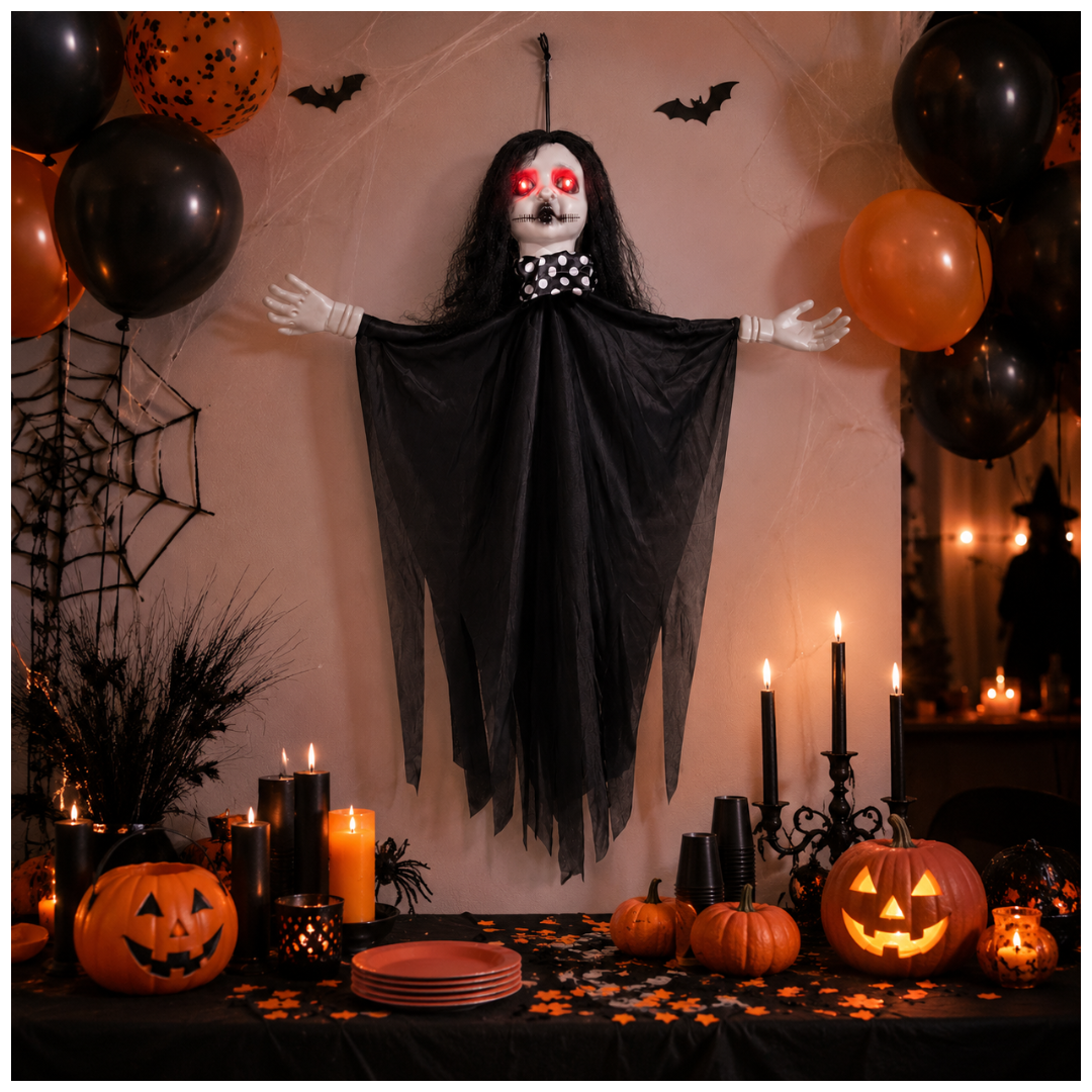 Chucky Ghost Doll Light Up Hanging Decoration