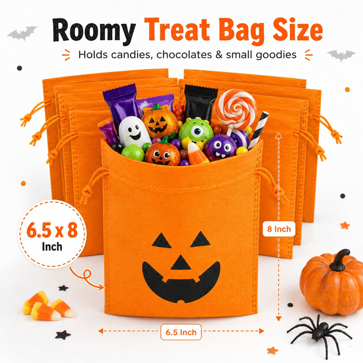 Halloween Treat Bags - 10PC
