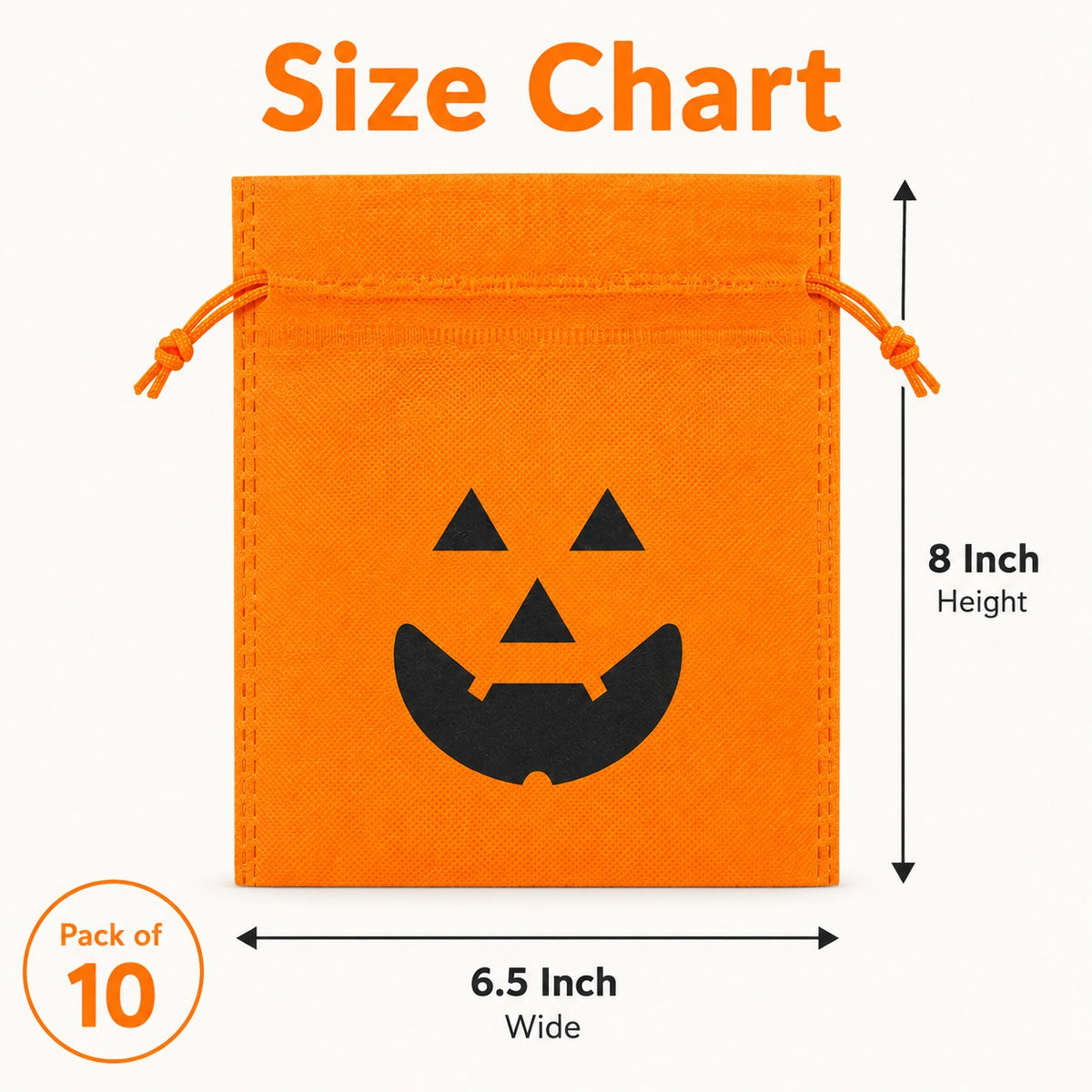 Halloween Treat Bags - 10PC