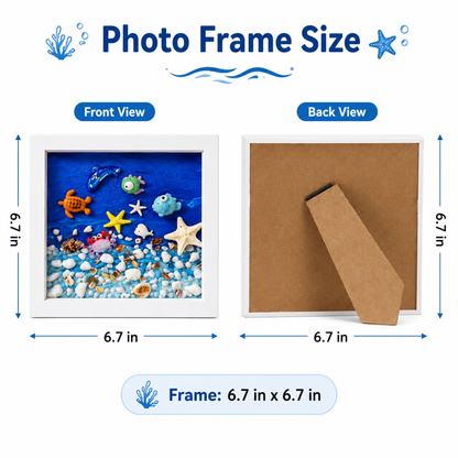 Decoden Clay DIY Art Kit - Starwish Underwater Frame | Wanna Party - Image 5