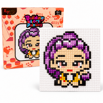 Mini Lego DIY K-POP Rumi Building Set - Pixel Art Puzzle | Wanna Party - Image 1