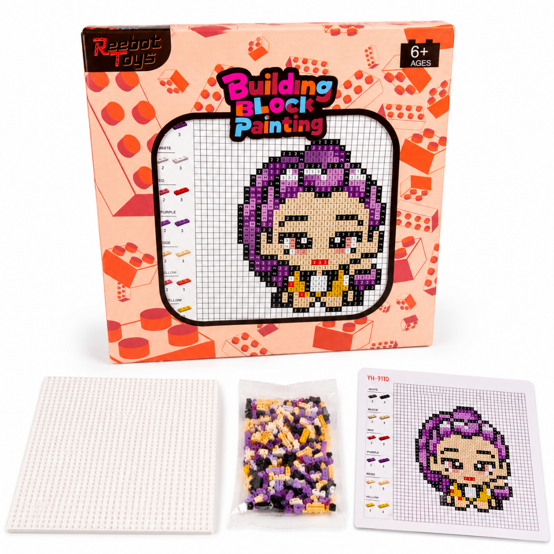 Mini Lego DIY K-POP Rumi Building Set - Pixel Art Puzzle | Wanna Party - Image 3