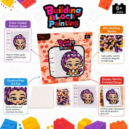 Mini Lego DIY K-POP Rumi Building Set - Pixel Art Puzzle | Wanna Party - Image 4